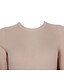 cheap Elegant Dresses-Women&#039;s Sweater Jumper Dress Knee Length Dress Beige Long Sleeve Fall Winter Round Neck Work 2021 One-Size