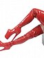abordables Boots-Mujer Botas Botas Sexy Botas de tacón de aguja Botas de stripper Plataforma Tacón de Aguja Dedo redondo Botas altas con entrepierna Botas altas de muslo Sensual Fiesta y Noche PU Un Color Rojo Blanco