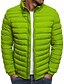 preiswerte All Sale-Herren Wintermantel Winterjacke puffer jacket Steppjacke übergangsjacke Klassicher Stil Casual Warm Winter Feste Farbe Hellblau Marineblau Groß Rot Gras-Grün Pufferjacke