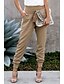 cheap Pants-Women&#039;s Basic Chinos Ankle-Length Pants Micro-elastic Daily Solid Colored High Waist Breathable Slim Blue Blushing Pink Black Khaki Green S M L XL