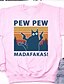 cheap Hoodies &amp; Sweatshirts-Women&#039;s Cat Graphic Letter Hoodie Sweatshirt Other Prints Halloween Daily Basic Casual Hoodies Sweatshirts  Yellow Blushing Pink Gray