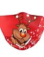 economico Christmas Bandana-Copertura per il viso Per uomo Poliestere Taglia unica Rosso 1 pz / pacco Adulto Anti UV Quotidiano Punk e gotico Per tutte le stagioni