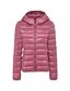 cheap Down&amp; Parkas-Women&#039;s Down Regular Coat Regular Fit Jacket Solid Colored Blue Blushing Pink / White Duck Down