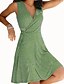 cheap Casual Dresses-Women&#039;s A Line Dress Knee Length Dress Blue Purple Yellow Wine Green Black Sleeveless Print Print Summer V Neck Hot Casual 2021 S M L XL XXL 3XL 4XL 5XL