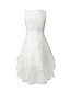 cheap Elegant Dresses-Women&#039;s A Line Dress Midi Dress White Black Blushing Pink Gray Sleeveless Floral Round Neck Hot S M L XL XXL 3XL 4XL 5XL