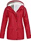 cheap Coats &amp; Trench Coats-Women&#039;s Jacket Solid Color Sporty Long Sleeve Coat Spring &amp;  Fall Sport Regular Jacket Light Pink / V Neck / Plus Size
