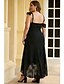 cheap Plus Size Dresses-Women&#039;s A Line Dress Maxi long Dress White Black Sleeveless Solid Color Backless Ruffle Lace Spring V Neck Sexy Slim 2021 XL XXL 3XL 4XL 5XL