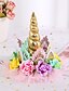 cheap Kids&#039; Headpieces-1pcs Kids Girls&#039; Sweet Unicorn Floral Floral Style Hair Accessories Blushing Pink / Silver / Gold One-Size / Headbands