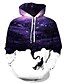 abordables Hoodies-Sweat-shirts unisexes pour hommes, motif 3D confortable, couleur, grande taille, capuche, nouveauté, peinture à l&#039;encre graphique