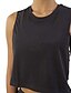 cheap Tank Tops-Women&#039;s Tank Top Plain Solid Color Round Neck Casual Tops Cotton White Black Pink