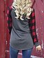 cheap T-Shirts-Women&#039;s Pullover Sweatshirt Cat Graphic Text Daily Other Prints Basic Hoodies Sweatshirts  Gray