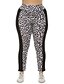 cheap Bottoms-Women&#039;s Basic Breathable Plus Size Daily Chinos Pants Leopard Full Length High Waist White