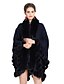 cheap Coats &amp; Trench Coats-Women&#039;s Solid Colored Basic Fall &amp; Winter Shawl Lapel Cloak / Capes Long Daily Long Sleeve Cashmere Coat Tops White
