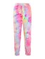 cheap Bottoms-Women&#039;s Basic Breathable Daily Chinos Pants Tie Dye Full Length Purple Blushing Pink Dusty Rose Rainbow