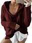 cheap Hoodies &amp; Sweatshirts-Women&#039;s Hoodie Sweatshirt Pullover Basic Sherpa Fleece Teddy Black Pink Wine Solid Color Plain Casual Loose Fit Long Sleeve Hoodie Fleece