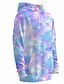 preiswerte Hoodies-Herren Grafik Batik 3D Pullover Hoodie Sweatshirt 3D-Druck Täglich Grundlegend Kapuzenpullover Sweatshirts Blau