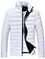 abordables Best Sellers-goddessvan hommes garçons packable doudoune hiver chaud zip manteau outwear blanc