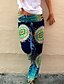 abordables Bottoms-Femme basique Culottes Chino Pantalon Coton Imprimer Taille médiale Ample Vert S M L XL