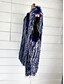 abordables Fourrures &amp; Cuirs Femme-Femme gilet Printemps &amp; Automne Quotidien Normal Manteau Standard basique Veste Sans Manches Tie Dye Bleu Marine