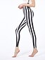 cheap Pants-Women&#039;s Sporty Yoga Comfort Skinny Daily Leggings Pants Striped Ankle-Length High Waist Black
