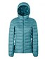 preiswerte Damen Daunenjacken &amp; Parkas-Damen Daunenjacke Herbst Winter Alltag Outdoorbekleidung Mantel Freizeit Jacken Langarm Klassisch Volltonfarbe Meerblau Marineblau Weinrot / Gefüttert