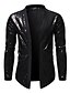 cheap Best Sellers-men&#039;s all over sequin jacket long sleeve varsity bling bling bomber metallic nightclub styles cardigan (purple l)