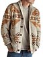 cheap Cardigan Sweaters-Men&#039;s Vintage Knit Cardigan for Daily Wear
