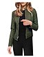 cheap Jackets-Women&#039;s Faux Leather Jacket Casual Full Zip Outdoor Office Office / Career Street Faux Leather Coat Winter Fall Spring Light Purple Navy Wine Red Zipper Stand Collar Regular Fit S M L