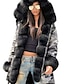 cheap Coats &amp; Trench Coats-women&#039;s winter warm faux coat jacket long sleeve parka hooded outwear(orange,m)