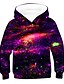 cheap Boys&#039; Hoodies &amp; Sweatshirts-Boys&#039; Galaxy 3D Print Long Sleeve Hoodie