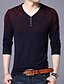 cheap Men&#039;s Tees &amp; Tank Tops-Men&#039;s Wedding Christmas Deep V Embroidery Glitter Polka Dot Color Block Cardigan Pullover Sweater Long Sleeve Sweater Cardigans V Neck Fall Winter Red Yellow Royal Blue