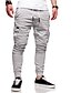 cheap Pants-men&#039;s skinny cargo joggers slim fit multi pockets sweatpants drawstrings casual gym workout track pants army green xl