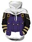 economico Hoodies-academia heroes thick hoodie hooded felpa pullover (l, amajiki tamaki)