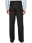 abordables Blazers Femme-pantalon habillé texturé à chevrons mélangés, lin naturel, 32x32
