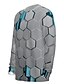 cheap Tank Tops-Men&#039;s T shirt Graphic 3D 3D Print Round Neck Daily Long Sleeve Tops Basic Gray