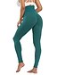 cheap Graphic Chic-Women&#039;s Sporty Pants Inelastic Sports &amp; Outdoor Gym High Waist Sapphire Pink Scarlet Black Green S M L XL