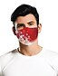 preiswerte Weihnachtsbandana-Gesichtsbedeckung Herren Polyester Einheitsgröße Rote 1 Stück / Packung Erwachsene Anti - UV - Beschichtung Alltag Punk &amp; Gothic Ganzjährig