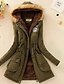 cheap Coats &amp; Trench Coats-Women&#039;s Coat Solid Color Others Casual Fall Coat Regular Casual / Daily Others Coat Tops Dark powder / Winter