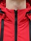 preiswerte Damen Daunenjacken &amp; Parkas-Herren Gepolstert Standard Mantel Regular Fit Jacken Einfarbig Schwarz Rote Hellgrün