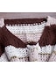 abordables Jerséis-Mujer A Rayas Pullover Manga Larga Corte Ancho Cardigans suéter Escote en Pico Rojo Verde Trébol Gris