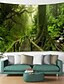 cheap Home Textiles-Old Wood Trail With Moss Digital Printed Tapestry Classic Theme Wall Decor 100% Polyester Contemporary Wall Art Wall Tapestries Decoration