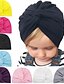 cheap Kids&#039; Scarves-1pcs Toddler / Baby Girls&#039; Basic Black / White / Blue Solid Colored Pure Color Spandex / Cotton Hair Accessories Blue / Purple / Yellow One-Size / Bandanas