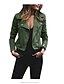 cheap Jackets-women lightweight faux faux suede jacket short zipper motorcycle jacket coat