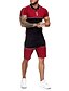 cheap Hoodies-Men&#039;s T-shirt Suits Tracksuit Tennis Shirt Shorts and T Shirt Set Set Short Sleeve 2 Piece Clothing Apparel Sports Designer Casual