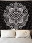 abordables Tapisseries murales-mandala bohème mur tapisserie art décor couverture rideau suspendu maison chambre salon dortoir décoration boho hippie psychédélique floral fleur lotus indien