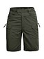 billige Pants-Herre Shorts med lommer Helfarve Camouflage Bukser Afslappet Militærgrøn CP-kamuflering