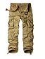 abordables Pants-mais&amp;amp;amp; Pantalon cargo sauvage, camouflage militaire militaire pantalon de combat de travail décontracté avec 8 poches 5337 kaki 42
