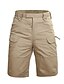 abordables Pants-Hombre Pantalón Corto Cargo Color sólido Color Camuflaje Pantalones Casual Ejercito verde Camuflaje CP