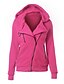 cheap Jackets-Women&#039;s Sporty Polyester Coat Tops White