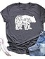 cheap T-Shirts-women mama bear shirt graphic tee short sleeve tops mom shirt gift mama top (grey, s)